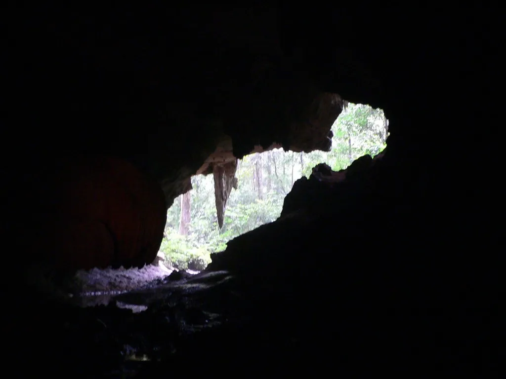 Khao Sok - Pohled z jeskyně