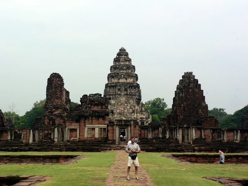 Khmérské chrámy Prasat Hin Phimai
