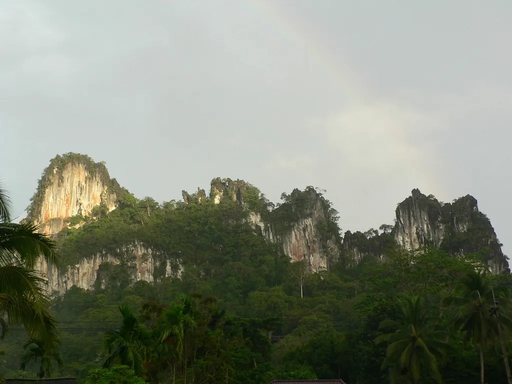 Khao Sok 2005 - vyhled z verandy