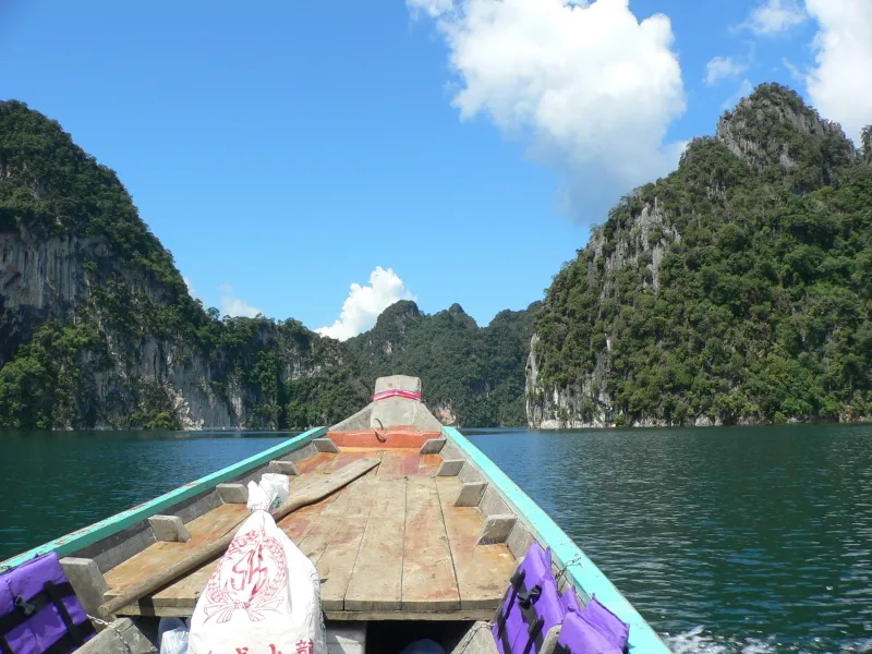 Khao Sok 2005 – severní část jezera